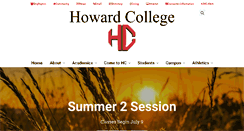 Desktop Screenshot of howardcollege.edu