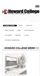 Mobile Screenshot of hconline.howardcollege.edu